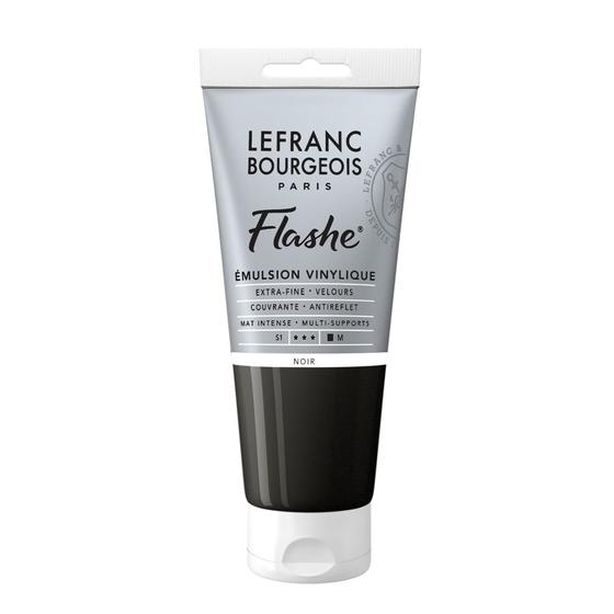 Imagem de Tinta Acrílica Flashe Lefranc 80ml 265 Black