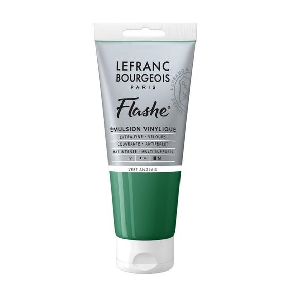 Imagem de Tinta Acrílica Flashe Lefranc 80ml 504 Chrome Green