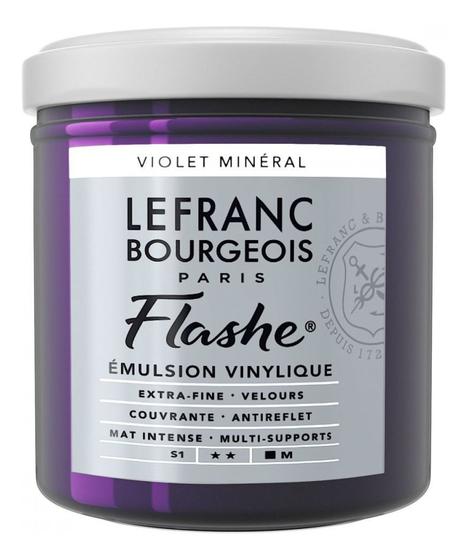 Imagem de Tinta Acrílica Flashe Lefranc & Bourgeois S1 826 Mineral Violet 125ml