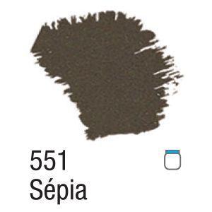 Imagem de Tinta Acrílica Fosca 60ml Acrilex  - Sépia 551