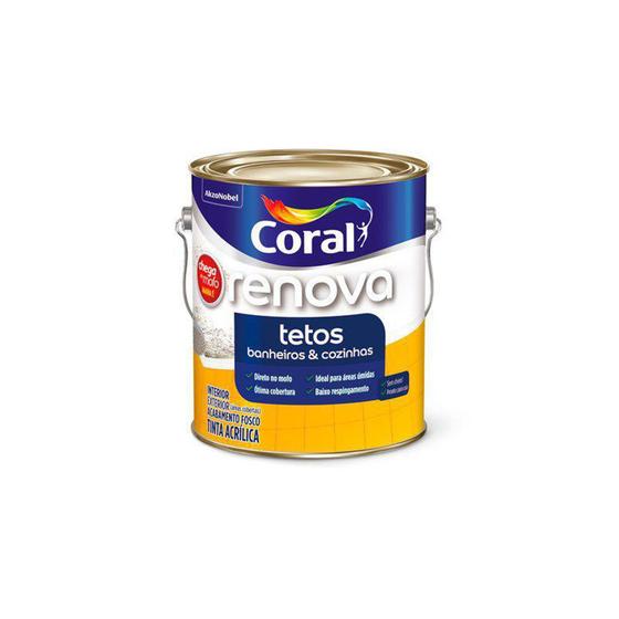 Tinta Acrilica Fosca Branco Chega De Mofo 3,6L - Coral Menor preço em Tinta Acrilica Fosca Branco Chega De Mofo 3,6L - Coral