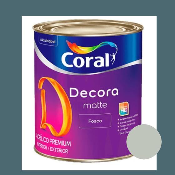 Imagem de Tinta Acrílica Fosca Premium Decora Matte Praça no Inverno - Coral