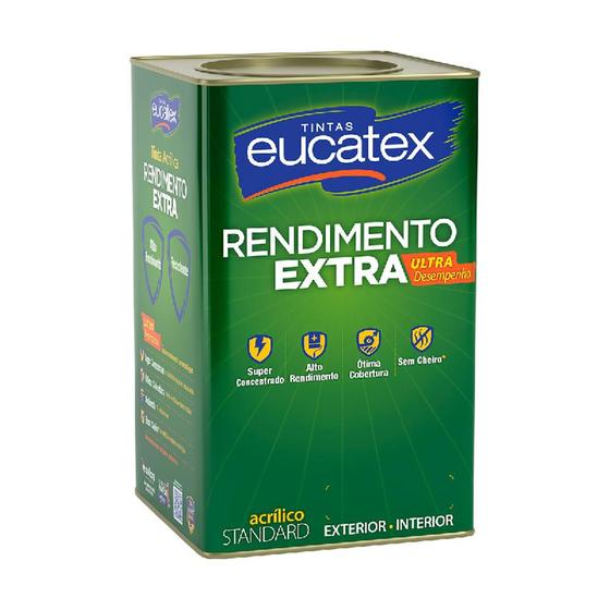 Imagem de Tinta  acrílica fosco rendimento extra branco 18lt