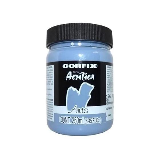 Imagem de Tinta Acrílica G1 Arts 136 Azul Acinzentado 250ml Corfix