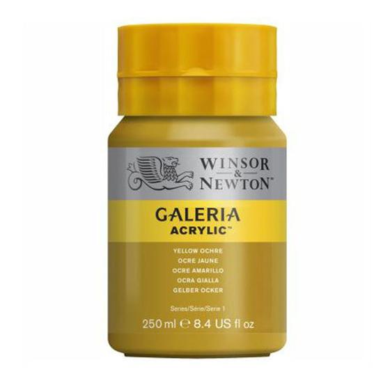 Imagem de Tinta Acrílica Galeria Winsor & Newton 250 ml  744 Yellow Ochre