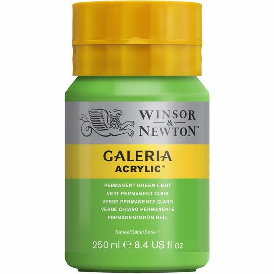 Imagem de Tinta Acrílica Galeria Winsor & Newton 250ml 483 Permanent Green Light