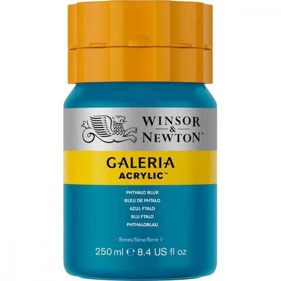 Imagem de Tinta Acrílica Galeria Winsor & Newton 250ml 516 Phtalo Blue