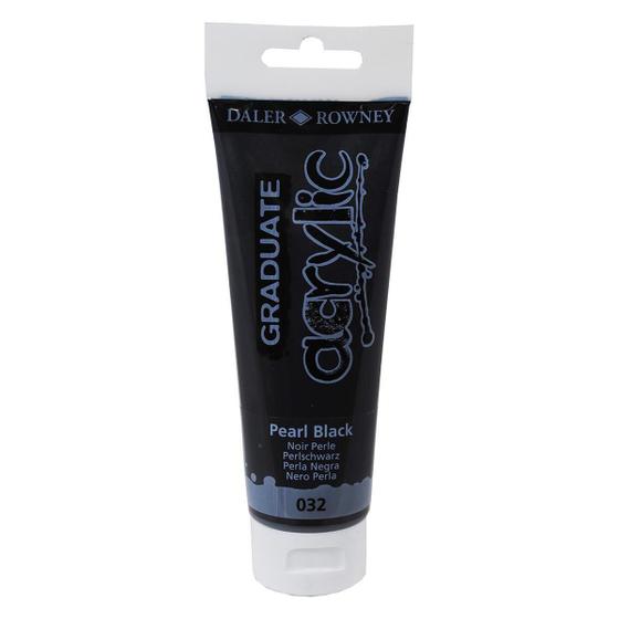 Imagem de Tinta Acrilica Graduate 032 Pearl Black 120Ml