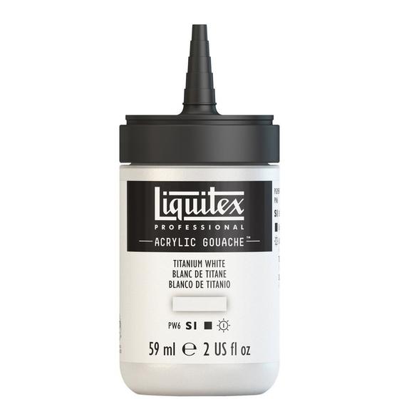 Imagem de Tinta Acrílica Guache Liquitex 59ml S1 432 Titanium White