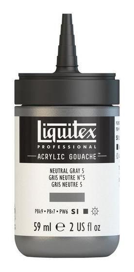 Imagem de Tinta Acrílica Guache Liquitex 59ml S1 Neutral Gray 5