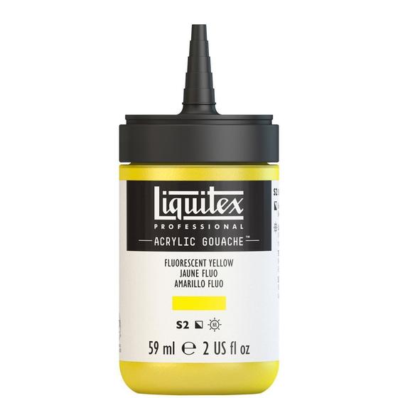 Imagem de Tinta Acrílica Guache Liquitex 59ml S2 981 Amarelo Fluo