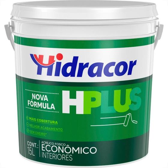 Imagem de Tinta Acrilica Hidracor Hplus Braanco Neve 15L