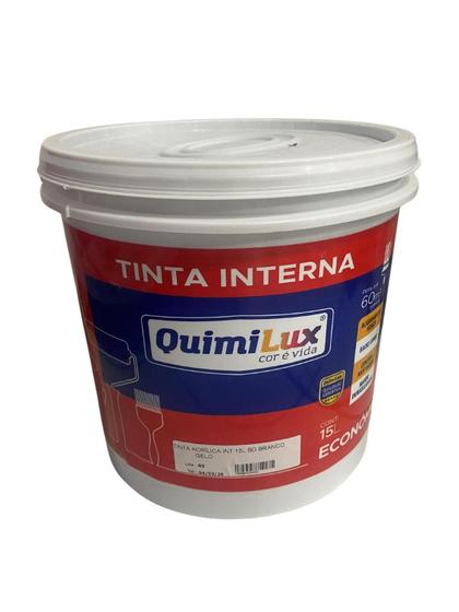 Imagem de Tinta acrilica interna 15l balde areia - quimilux