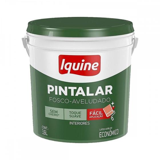 Imagem de Tinta Acrilica Iquine Pintalar 3,6L Branco Gelo