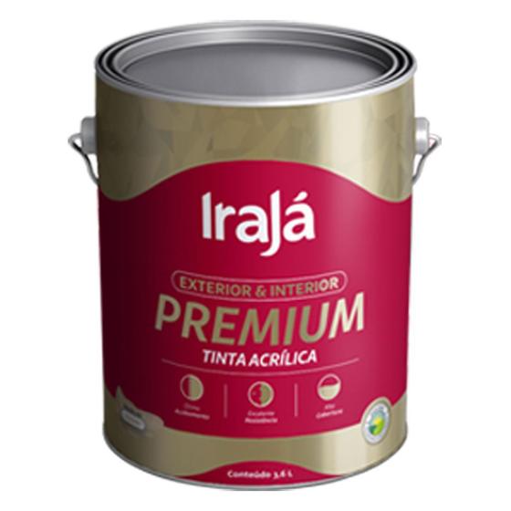 Imagem de Tinta Acrílica Irajá Premium Branco Neve 900ml