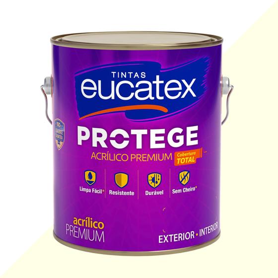 Imagem de Tinta Acrilica Lavavel Protege Sem Cheiro - 3,6L Eucatex