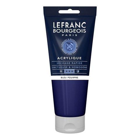 Imagem de Tinta Acrílica Lefranc & Bourgeois 200ml 045 Blue Purple