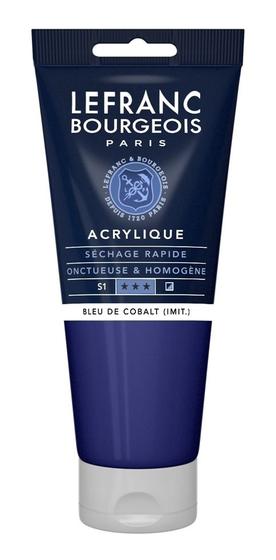 Imagem de Tinta Acrílica Lefranc & Bourgeois 200ml 064 Cobalt Blue Hue