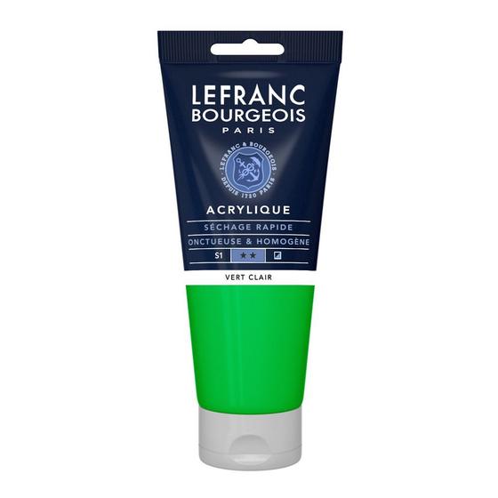 Imagem de Tinta Acrílica Lefranc & Bourgeois 200ml 556 Light Green