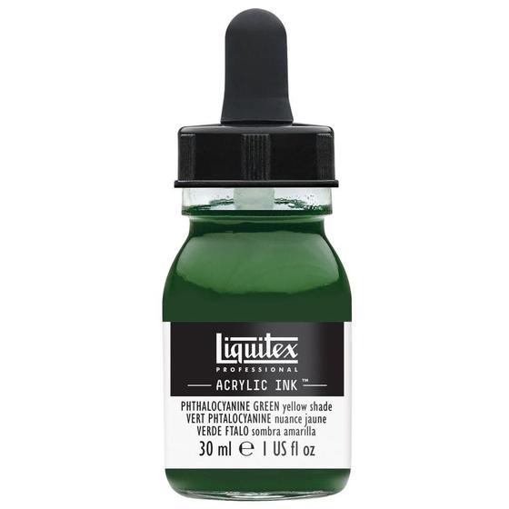 Imagem de Tinta Acrílica Liquida Ink 30ml Phthalo Green Yellow Sha 319