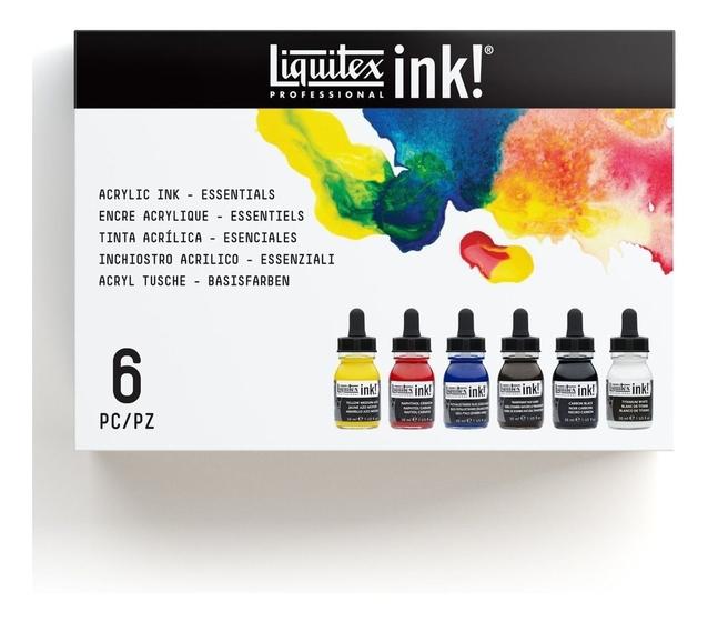Imagem de Tinta Acrílica Líquida Liquitex 30ml 06 Cores Básicas