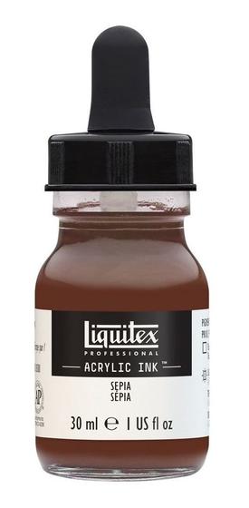 Imagem de Tinta Acrílica Liquida Liquitex Ink 30ml Sepia 609