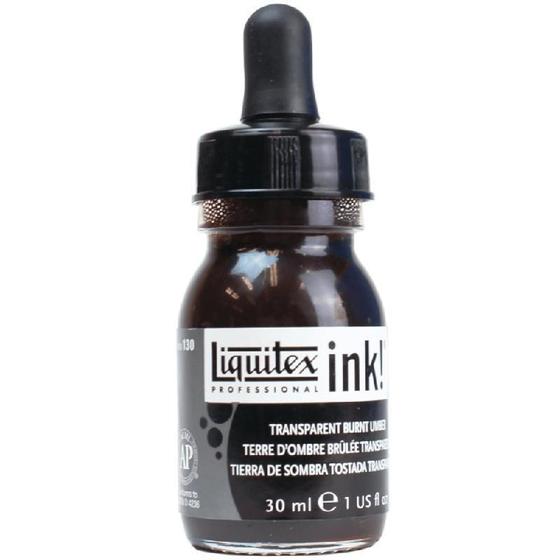 Imagem de Tinta Acrílica Liquitex 30Ml Transparent Burnt Umber 130