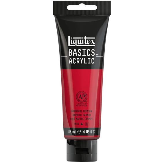 Imagem de Tinta Acrílica Liquitex Basics 118ml 292 Naphtol Crismon