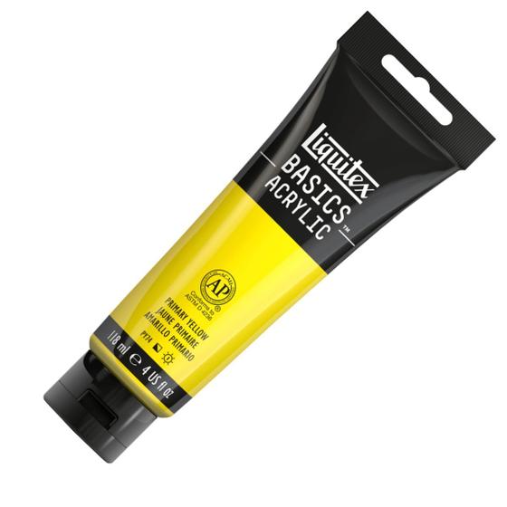 Imagem de Tinta Acrílica Liquitex Basics 118ml 410 Primary Yellow