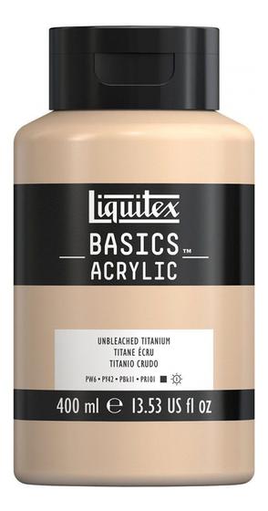 Imagem de Tinta Acrílica Liquitex Basics 400ml 728 Unbleached Titanium