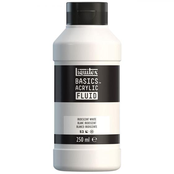 Imagem de Tinta Acrílica Liquitex Basics Fluid 250ml Iridescent White