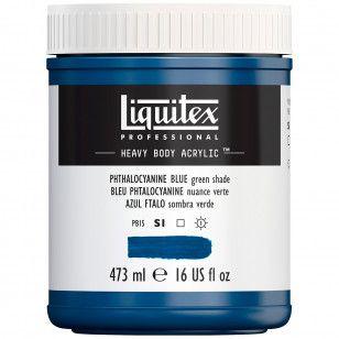 Imagem de Tinta Acrílica Liquitex Heavy Body 473ml S1 Phthalo Blue Green SH