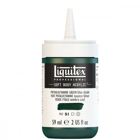 Imagem de Tinta Acrílica Liquitex Soft Body 59ml S1 317 Phthalo Green Blue Shade