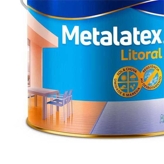 Tinta Acrílica Metalatex Litoral Branca 3,6 Litros Menor preço em Tinta Acrílica Metalatex Litoral Branca 3,6 Litros
