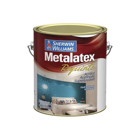 Tinta Acrílica Metalatex Requinte Super Lavável Branca 3,6 Litros Menor preço em Tinta Acrílica Metalatex Requinte Super Lavável Branca 3,6 Litros