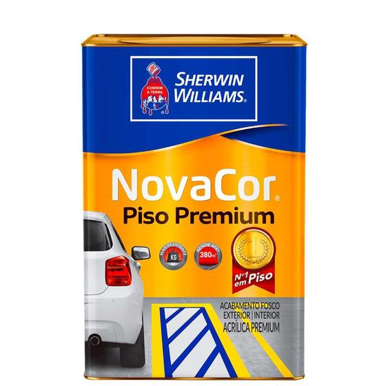 Tinta Acrílica Novacor Piso Mais Resistente Premium Branco 18 Litros Menor preço em Tinta Acrílica Novacor Piso Mais Resistente Premium Branco 18 Litros
