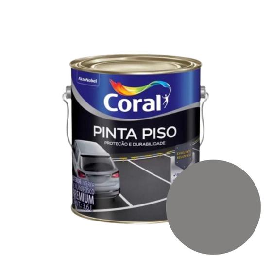 Imagem de Tinta Acrílica Pinta Piso Premium 3,6L Coral Fácil Aplicação - Diversas Cores