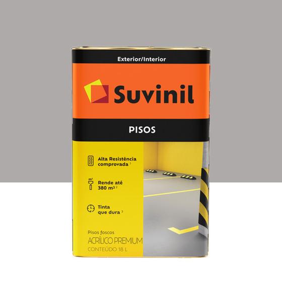 Tinta Acrílica Pisos Suvinil Premium 18litros Cores Menor preço em Tinta Acrílica Pisos Suvinil Premium 18litros Cores