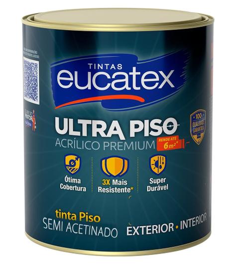 Imagem de Tinta acrilica premium 900ml azul ultra piso eucatex