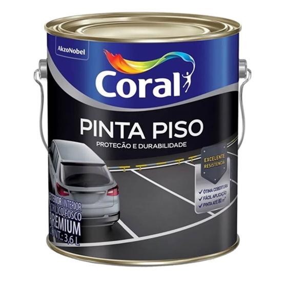 Imagem de Tinta Acrílica Premium Piso Cinza Médio 3,6l - Coral