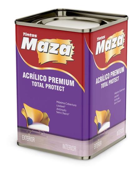 Tinta Acrílica Premium Total Protect Fosco 18l Maza Menor preço em Tinta Acrílica Premium Total Protect Fosco 18l Maza