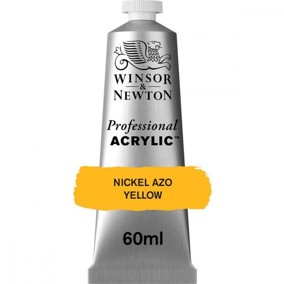 Imagem de Tinta Acrílica Profess Winsor 60ml 439 Nickel Azo Yellow Row