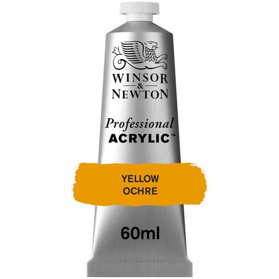 Imagem de Tinta Acrílica Professional Winsor 60ml 744 Yellow Ochre