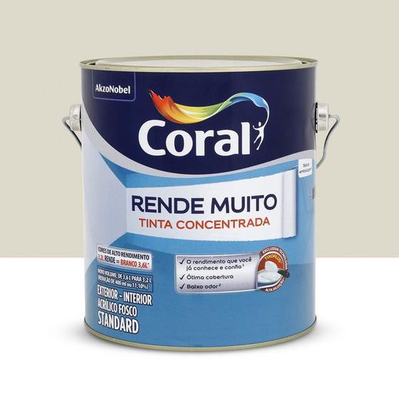 Imagem de Tinta Acrílica Rende Muito Gelo 3,2L  - Coral