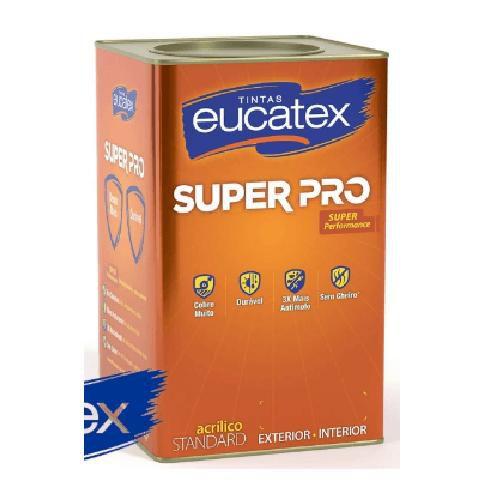 Imagem de Tinta Acrilica Semi Brilho Branco 18 Litros - Eucatex Super Pro Standard