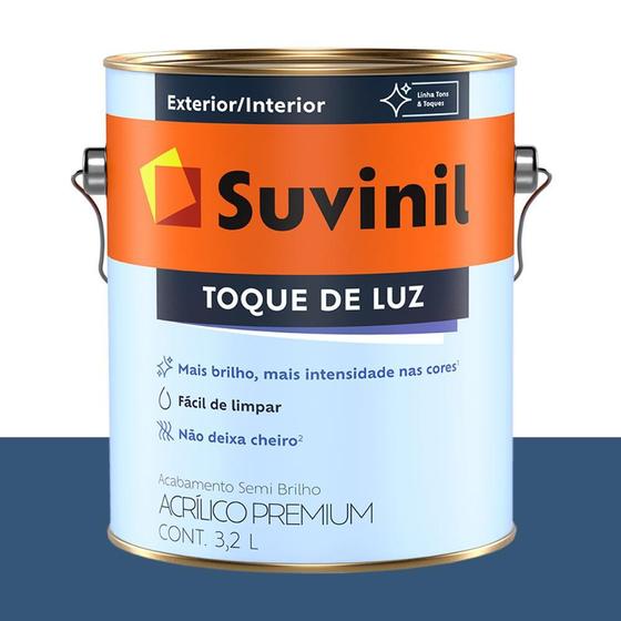 Tinta Acrílica Semi Brilho Suvinil Baile de Máscaras 3,2 L Menor preço em Tinta Acrílica Semi Brilho Suvinil Baile de Máscaras 3,2 L