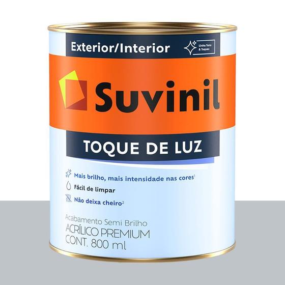 Tinta Acrílica Semi Brilho Suvinil Vapor de Água 800 ml Menor preço em Tinta Acrílica Semi Brilho Suvinil Vapor de Água 800 ml