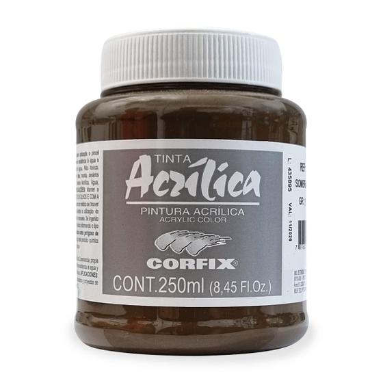 Imagem de Tinta Acrílica Sombra Natural 250ml Corfix 