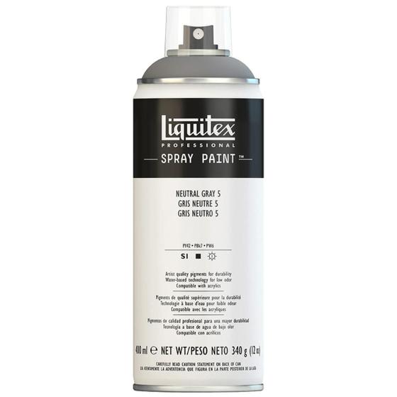 Imagem de Tinta Acrílica Spray Liquitex 400ml 5599 Neutral Grey 5