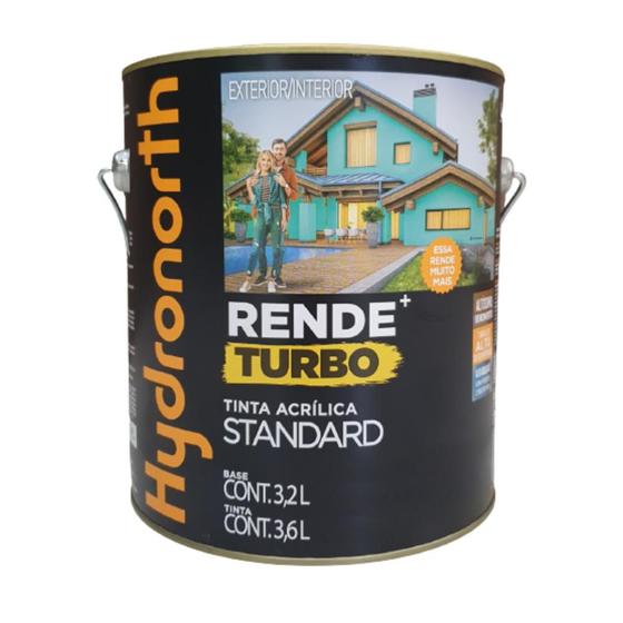 Imagem de Tinta Acrílica Standart Hydronorth Rende Mais Turbo 3,6 - Concreto